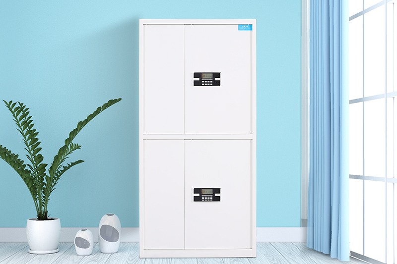 通雙節國寶鎖保密柜瓷白色