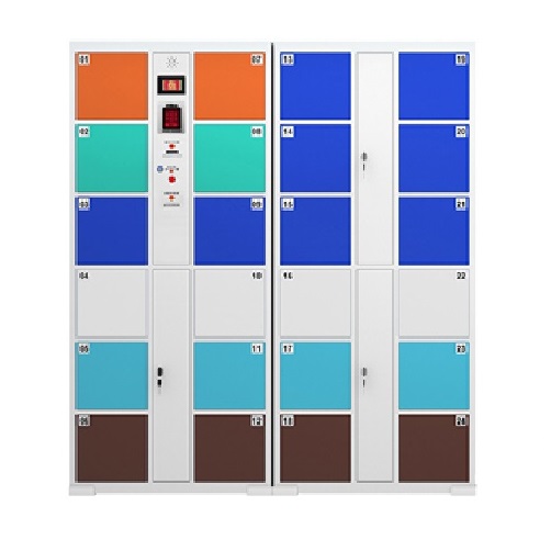 24門紅外線條碼存包柜