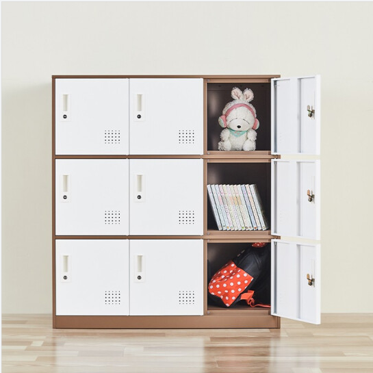 9門書包柜*咖啡套白