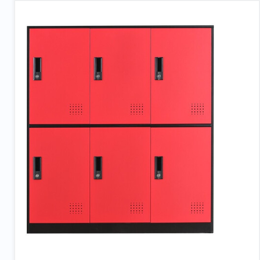 6門書包柜*紅色