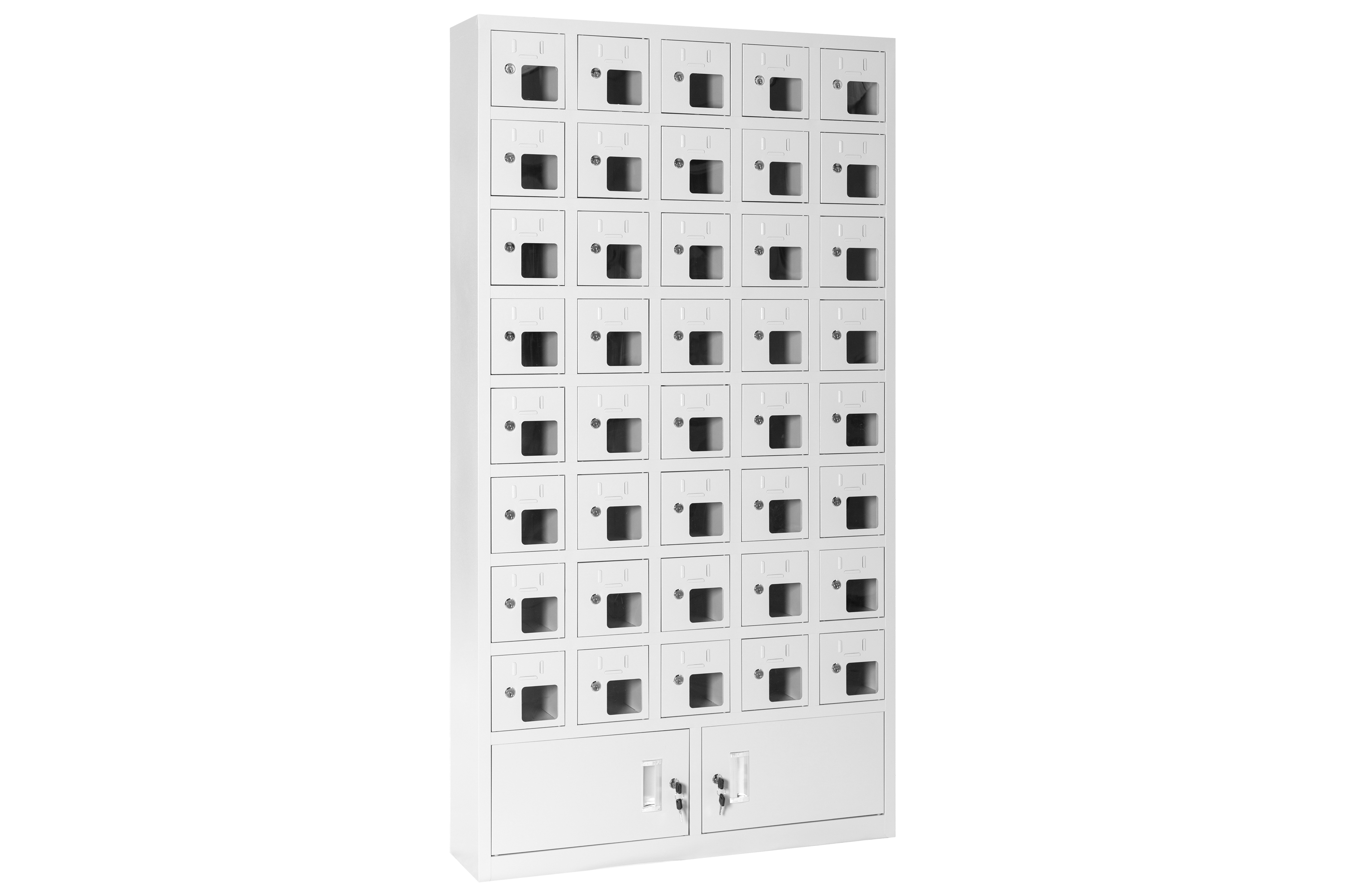 40門亞窗下檔手機存放/充電柜